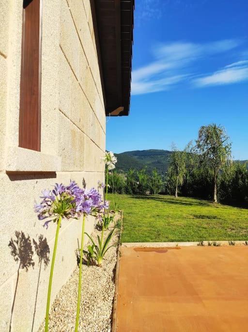 Casa Nueva De Vigo Rural Mos Con Jacuzzi Y Chimenea Para Escapada Romantica Exterior photo